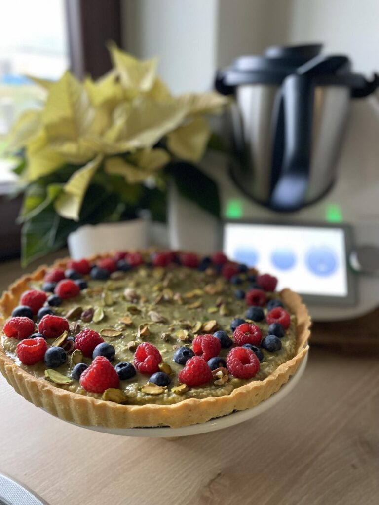 Prawdziwy HIT!: Autorska Tarta Pistacjowa z Thermomixem 6!